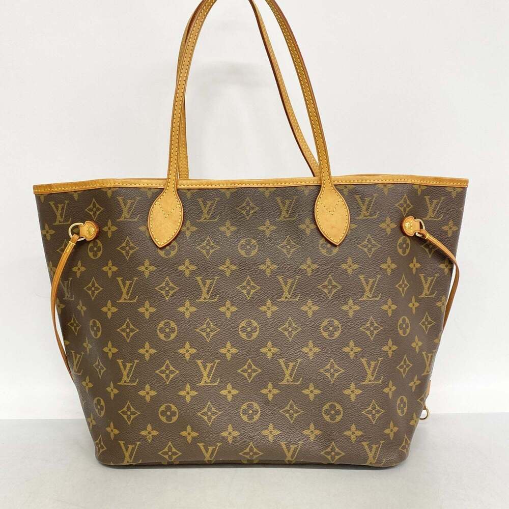 LOUIS VUITTON Brown Monogram Neverfull MM Tote Bag - Picture 12 of 12
